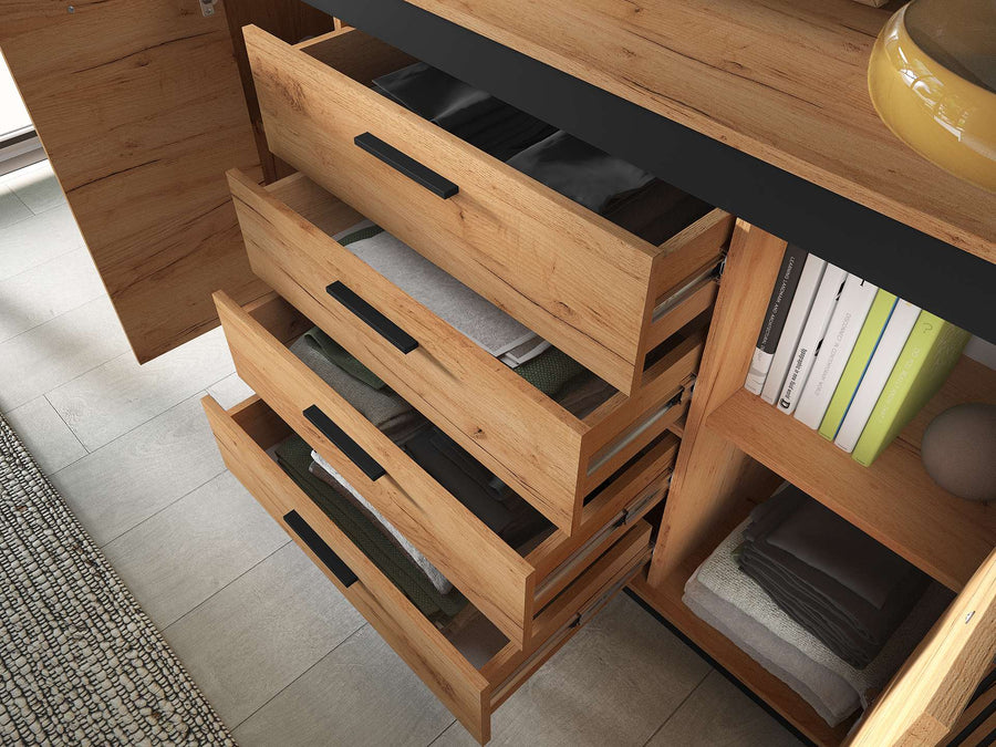 Kommode – URSO – Moderne Kommode mit Holzoptik