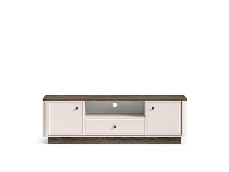 TV Lowboard – VILAVIO 05 – Elegantes Mediacenter mit sanften Rundungen