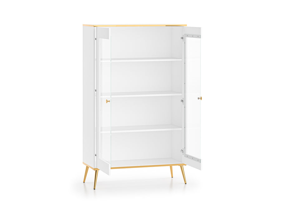 Vitrine – VITERBO 02 & 03 – Moderner Glasvitrinenschrank mit Stauraum