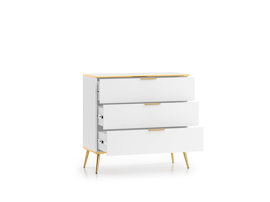 Sideboard – VITERBO 05 – Moderner Sideboard in Weiß Matt
