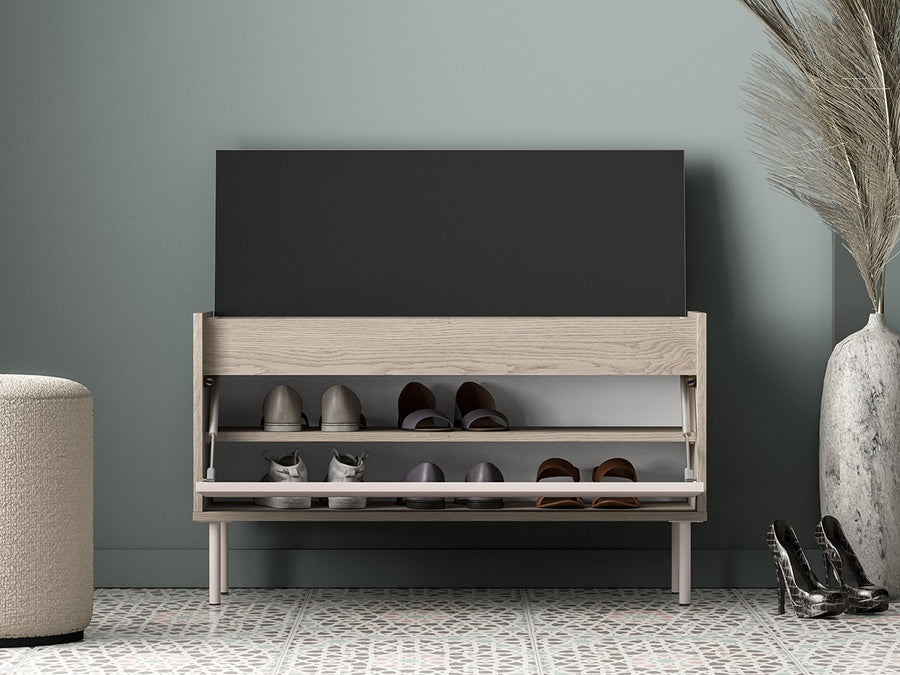 Schuhschrank – VOCO – Elegante Sitzbank mit Stauraumfunktion