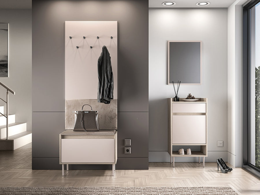 Wandgarderobe – VOCO 08 – Kompakte Ordnungslösung für den Flur
