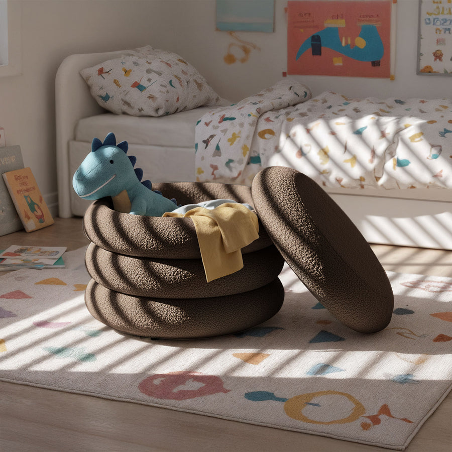 Sitzhocker – MOLLIS – Weiches Design mit praktischer Funktion