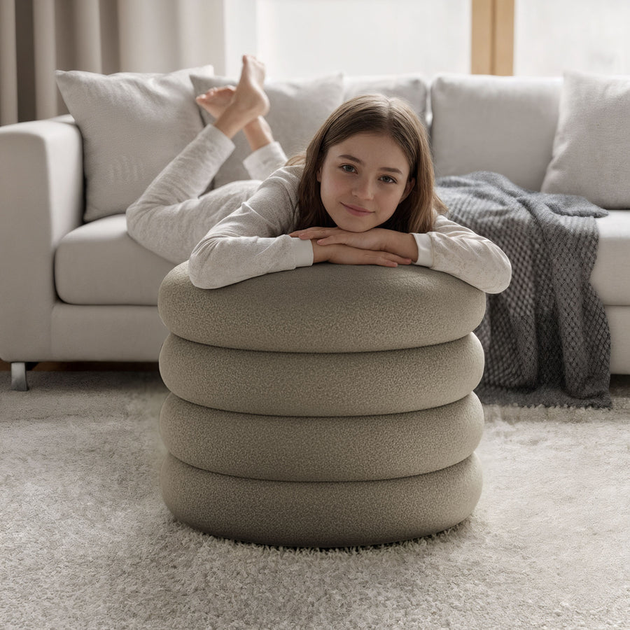 Sitzhocker – MOLLIS – Weiches Design mit praktischer Funktion