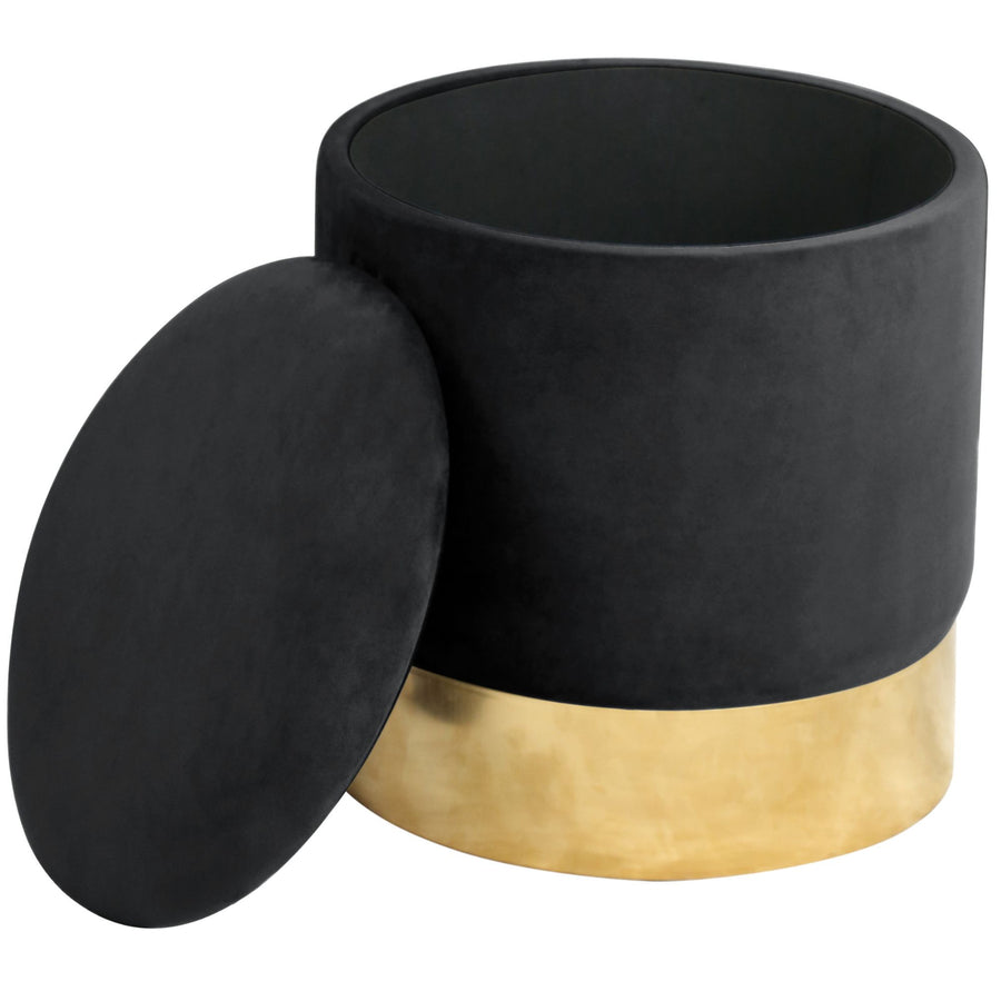 Sitzhocker – GOLDEN – Elegantes Design mit praktischem Stauraum