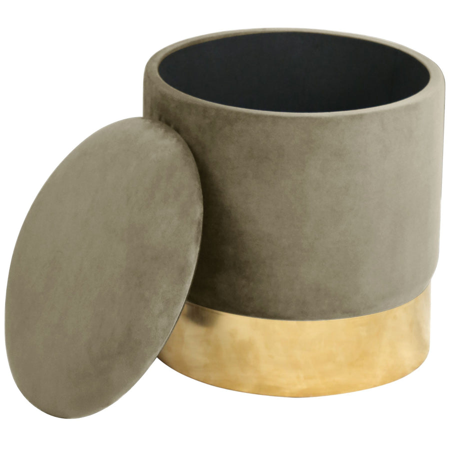 Sitzhocker – GOLDEN – Elegantes Design mit praktischem Stauraum