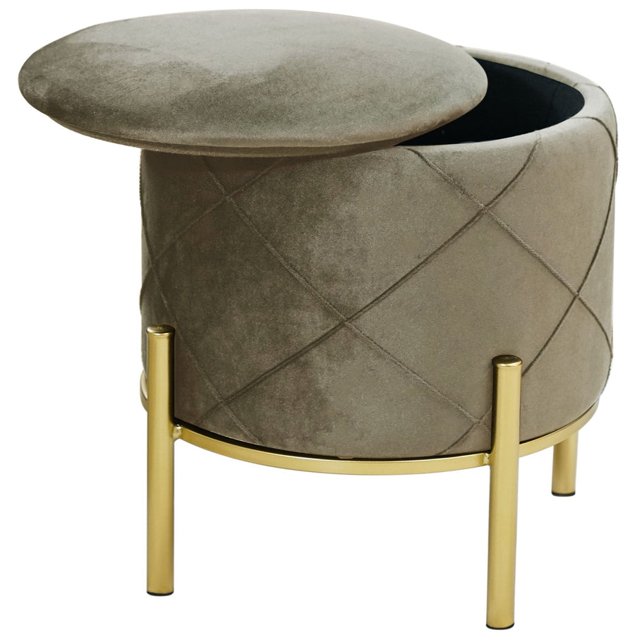 Sitzhocker – SAVANA – Elegantes Design mit praktischem Stauraum