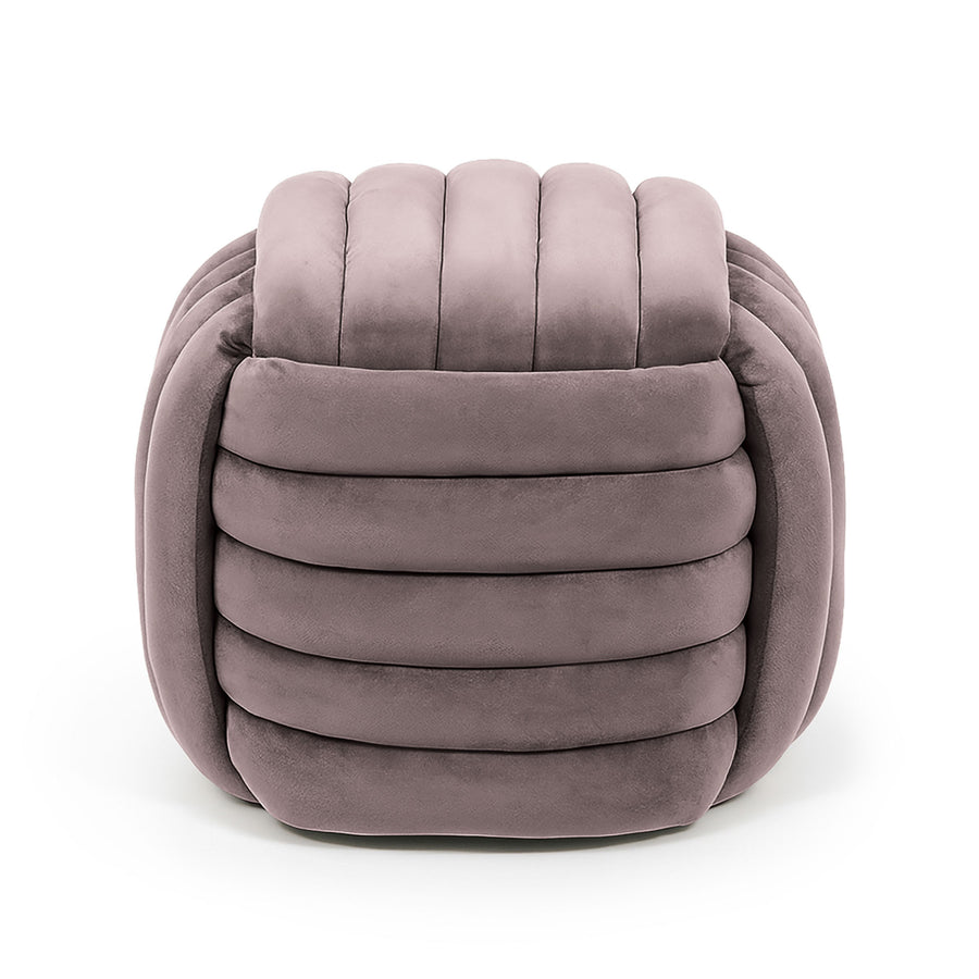 Sitzhocker – NILO – Stilvoller Flechtpouf für modernes Wohnen