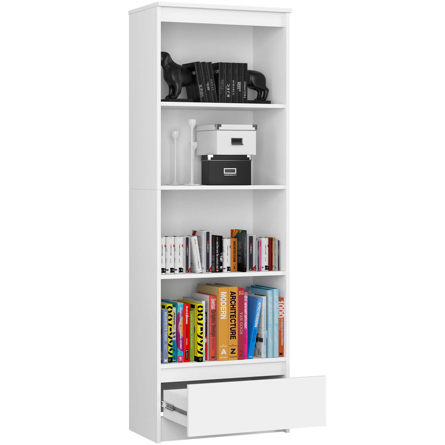 Regal – CLP – Platzsparendes Design mit Schublade für Büro & Wohnraum
