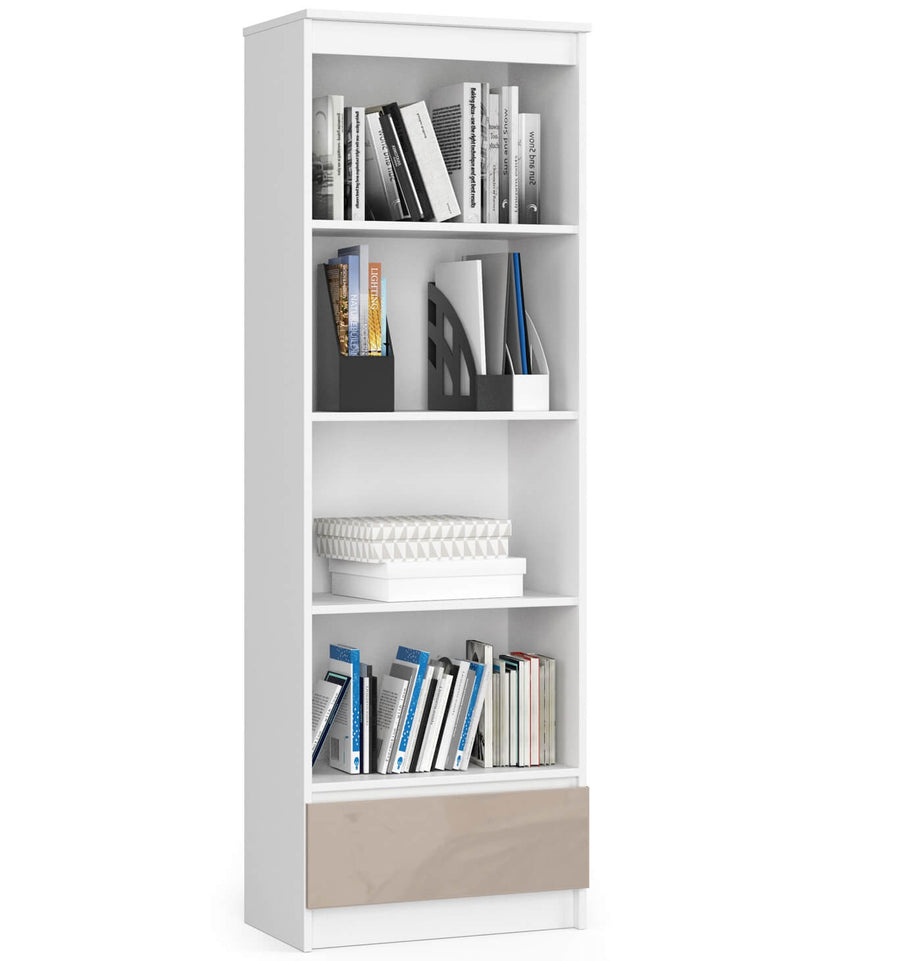 Regal – CLP – Platzsparendes Design mit Schublade für Büro & Wohnraum
