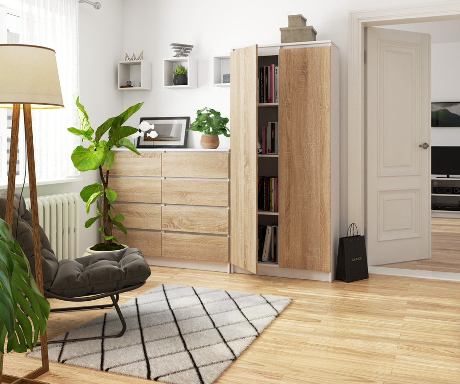 Regalschrank – CLP – Funktionales Standregal für Büro und Wohnraum