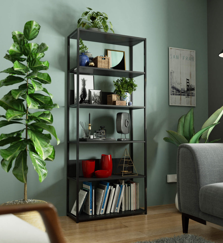 Regal – LOFT – Metallregal mit 6 Böden im modernen Industrial Design