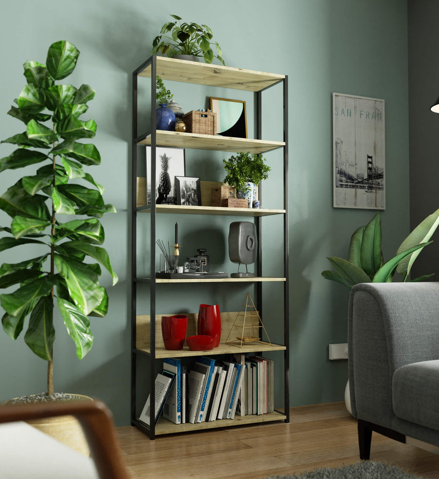 Regal – LOFT – Metallregal mit 6 Böden im modernen Industrial Design