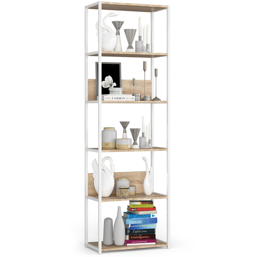Regal – LOFT – Breites Metallregal mit sechs offenen Ablagen