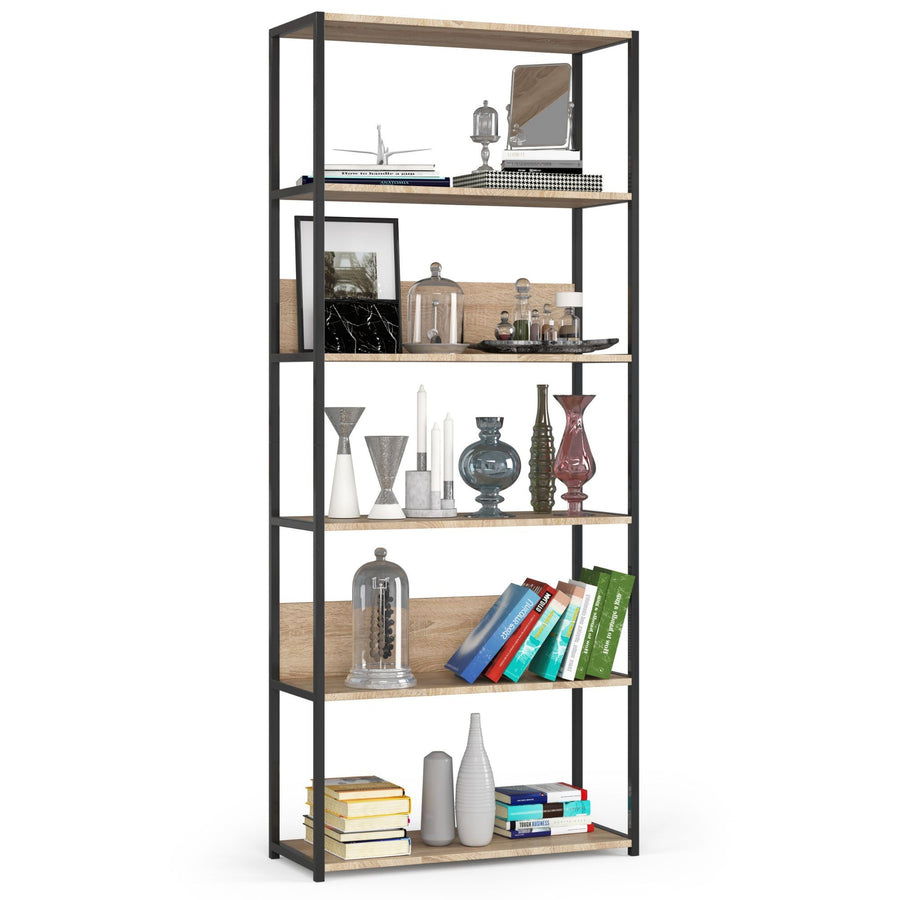 Regal – LOFT – Großes Industrie-Design mit 6 offenen Fächern
