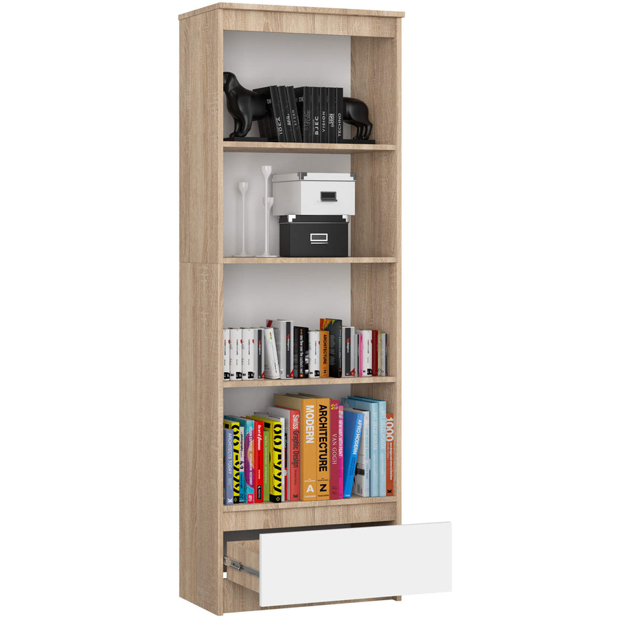 Regal – CLP – Platzsparendes Design mit Schublade für Büro & Wohnraum