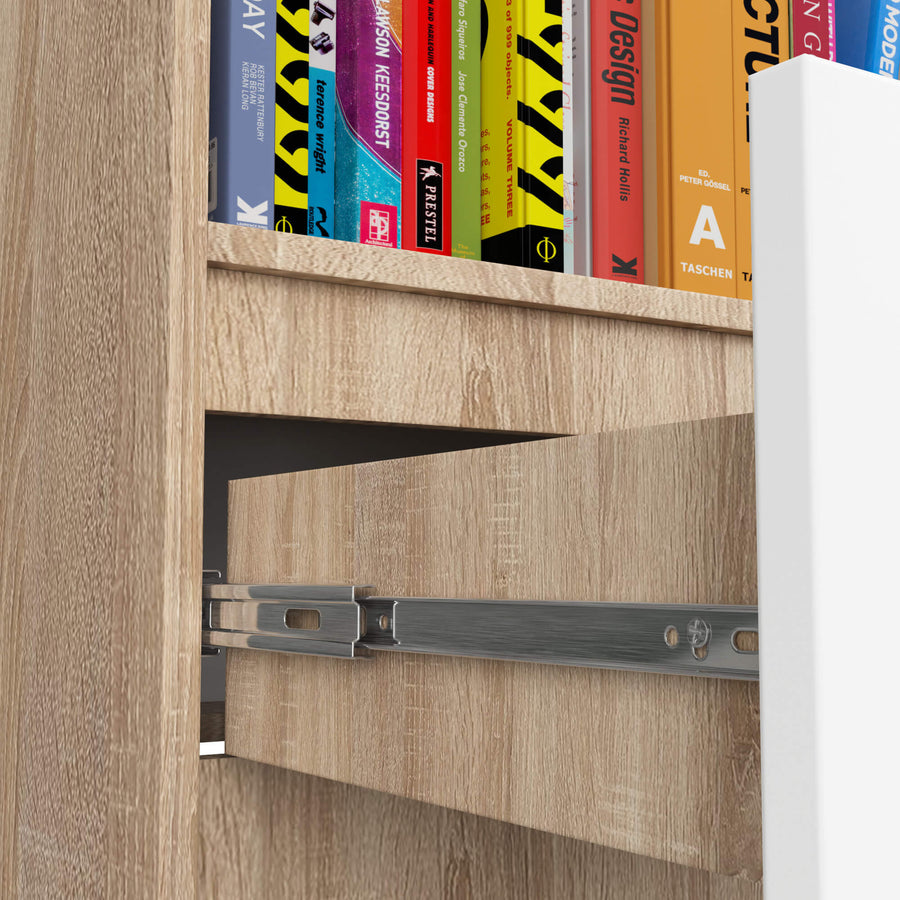 Regal – CLP – Platzsparendes Design mit Schublade für Büro & Wohnraum