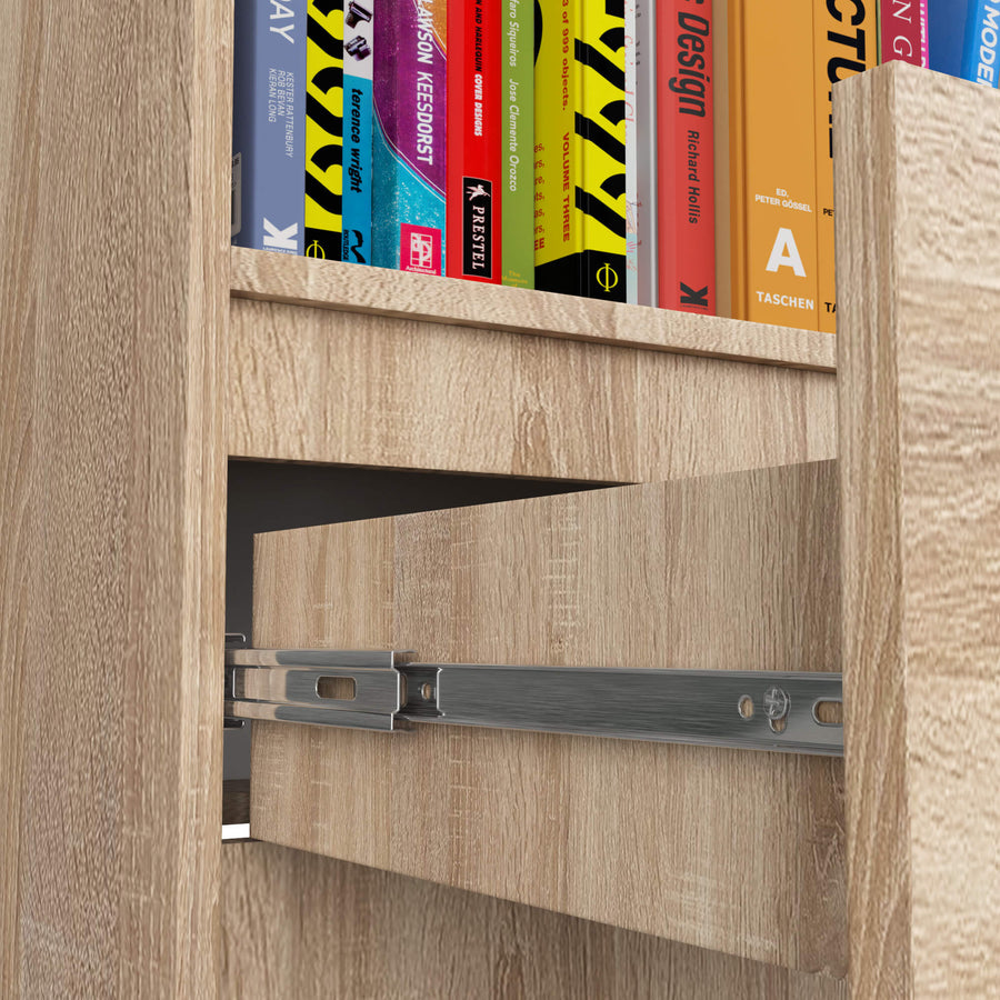 Regal – CLP – Platzsparendes Design mit Schublade für Büro & Wohnraum