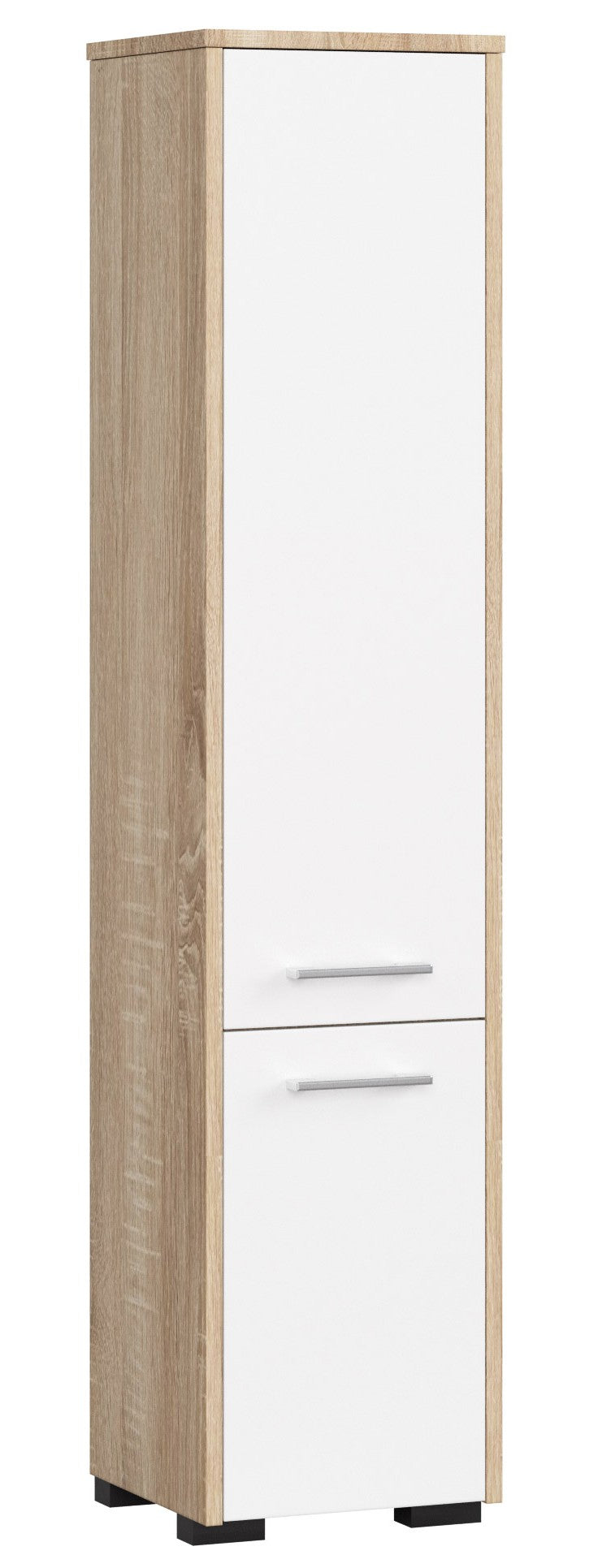 Badezimmer-Hochschrank – FIN – Vertikaler Stauraum mit Regalböden