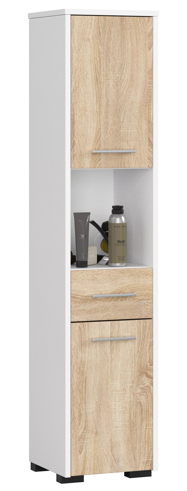 Badezimmerschrank – FIN – Platzsparende Aufbewahrung mit Schublade