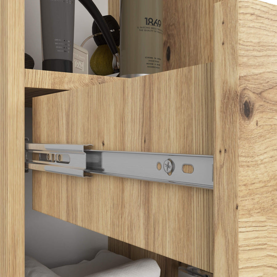 Badezimmerschrank – FIN – Platzsparende Aufbewahrung mit Schublade