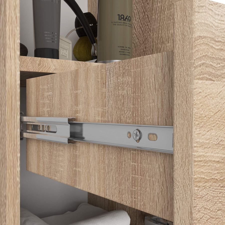 Badezimmerschrank – FIN – Platzsparende Aufbewahrung mit Schublade