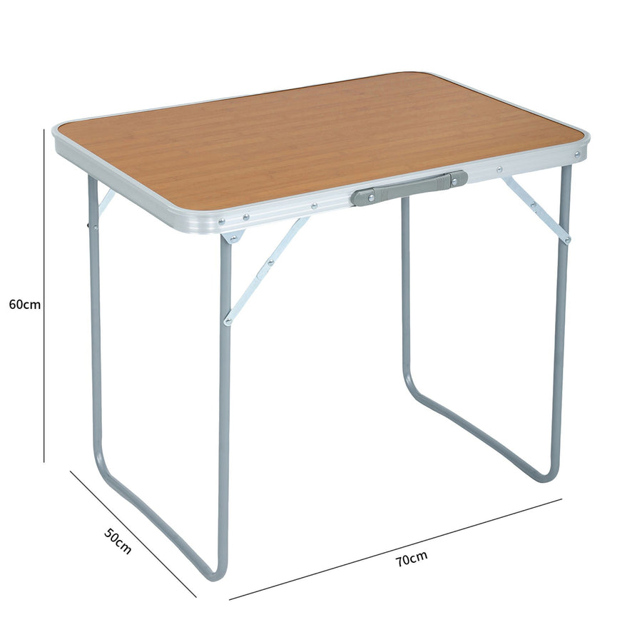 Campingtisch – ARES – Klappbarer Outdoortisch aus Aluminium mit kompakter Bauweise
