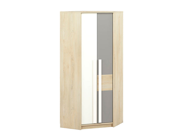 Kleiderschrank – DROP 0101 – Moderner Schrank mit Holzoptik