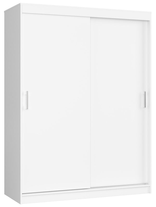 Schwebetürenschrank – MONO – Moderner Kleiderschrank mit 2 Türen und 6 Fächern