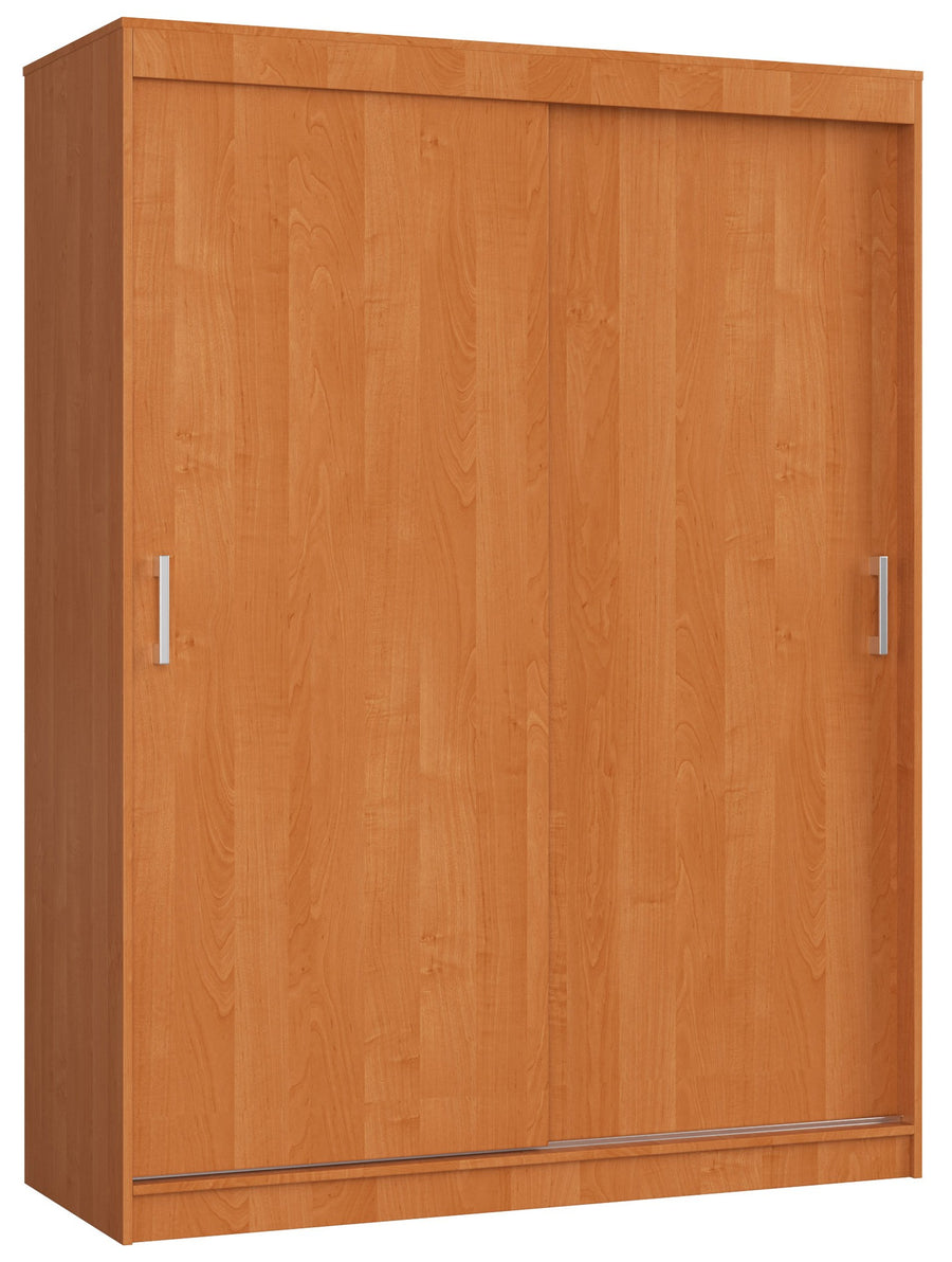 Schwebetürenschrank – MONO – Moderner Kleiderschrank mit 2 Türen und 6 Fächern