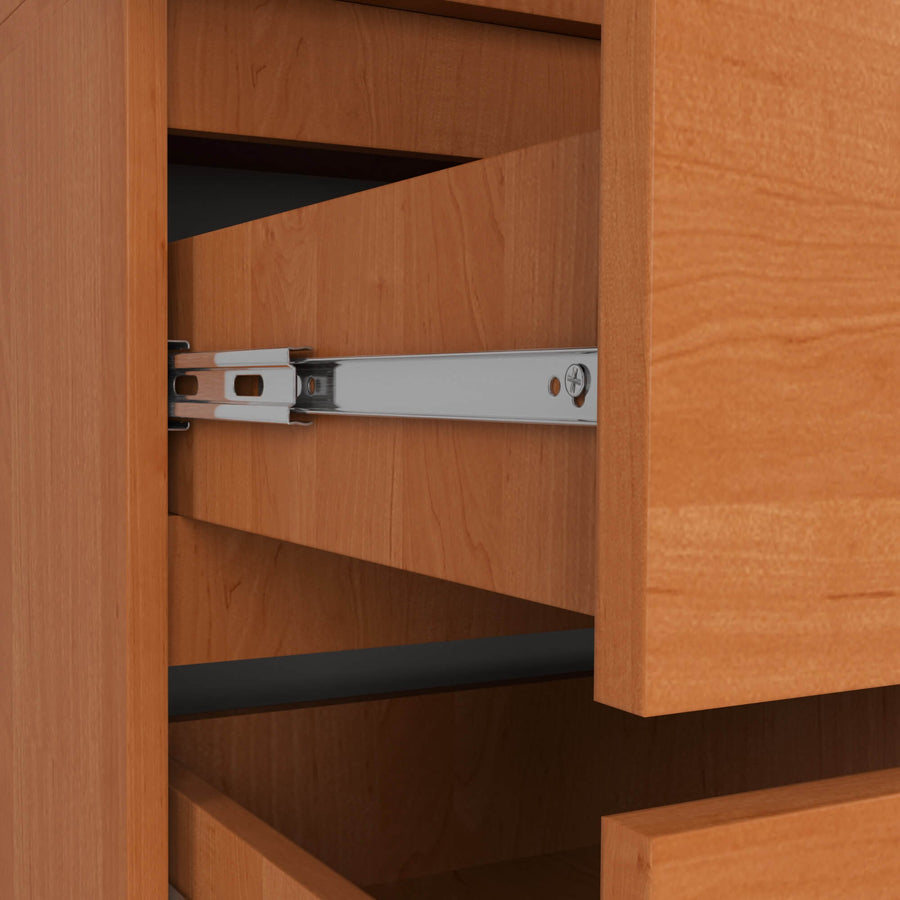 Kleiderschrank – Funktionaler Drehtürenschrank mit Spiegel und 2 Schubladen