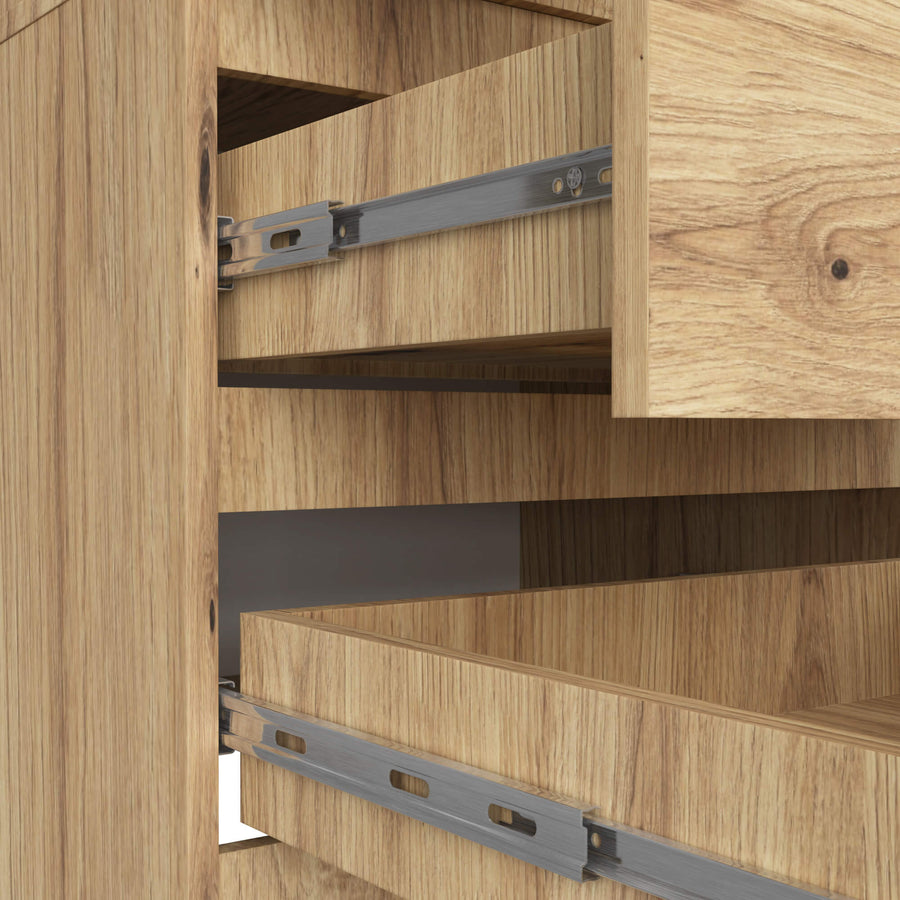 Kleiderschrank – STAR – Kompakter Stauraum mit Schubladen und Kleiderstange