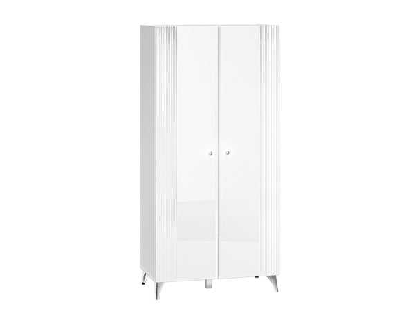 Kleiderschrank – VILLA 01 – Moderne Eleganz mit edler Rillenoptik