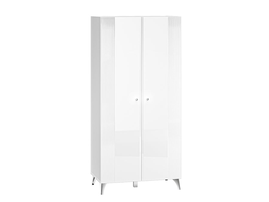 Kleiderschrank – VILLA 01 – Moderne Eleganz mit edler Rillenoptik
