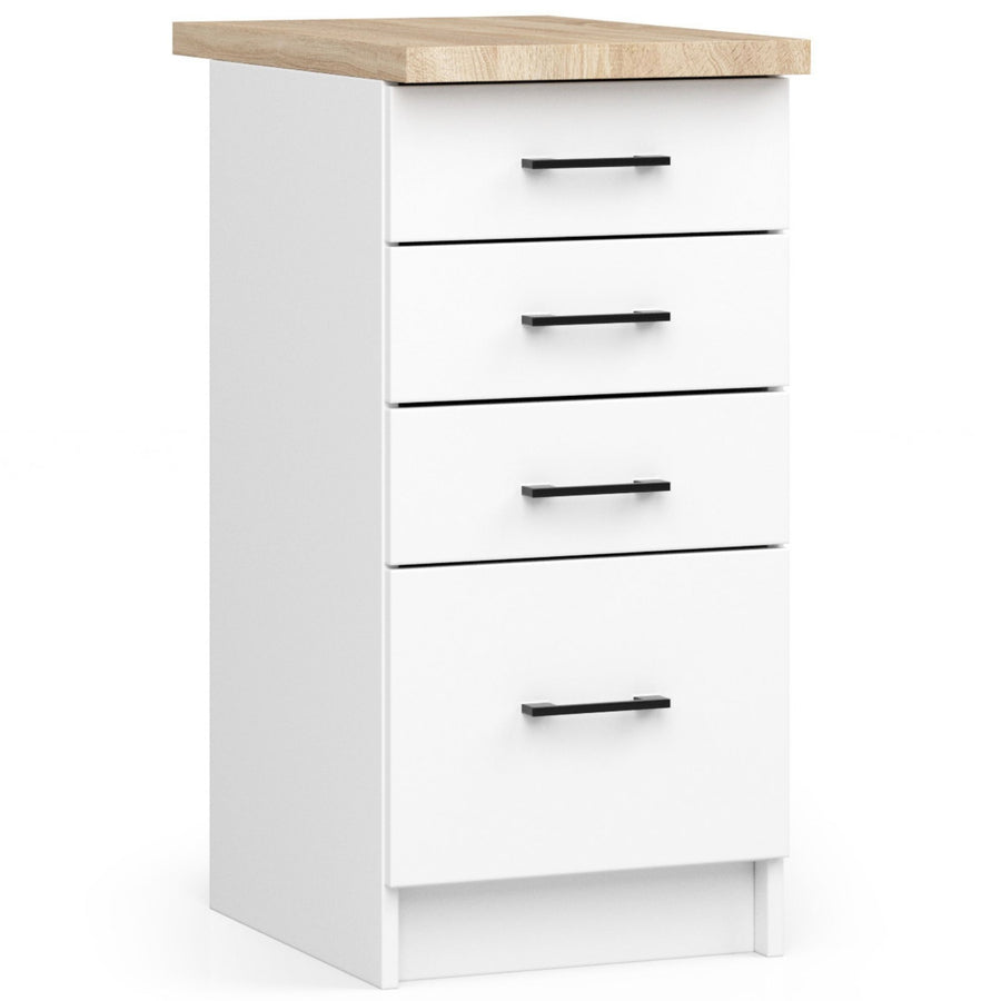 Unterschrank S40 4S – OLIWIA – Hochwertige Optik für Ihre Küche mit Arbeitsplatte