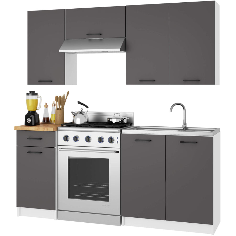 Spülenunterschrank – OLIWIA – S80, hochwertige Optik für Ihre Küche