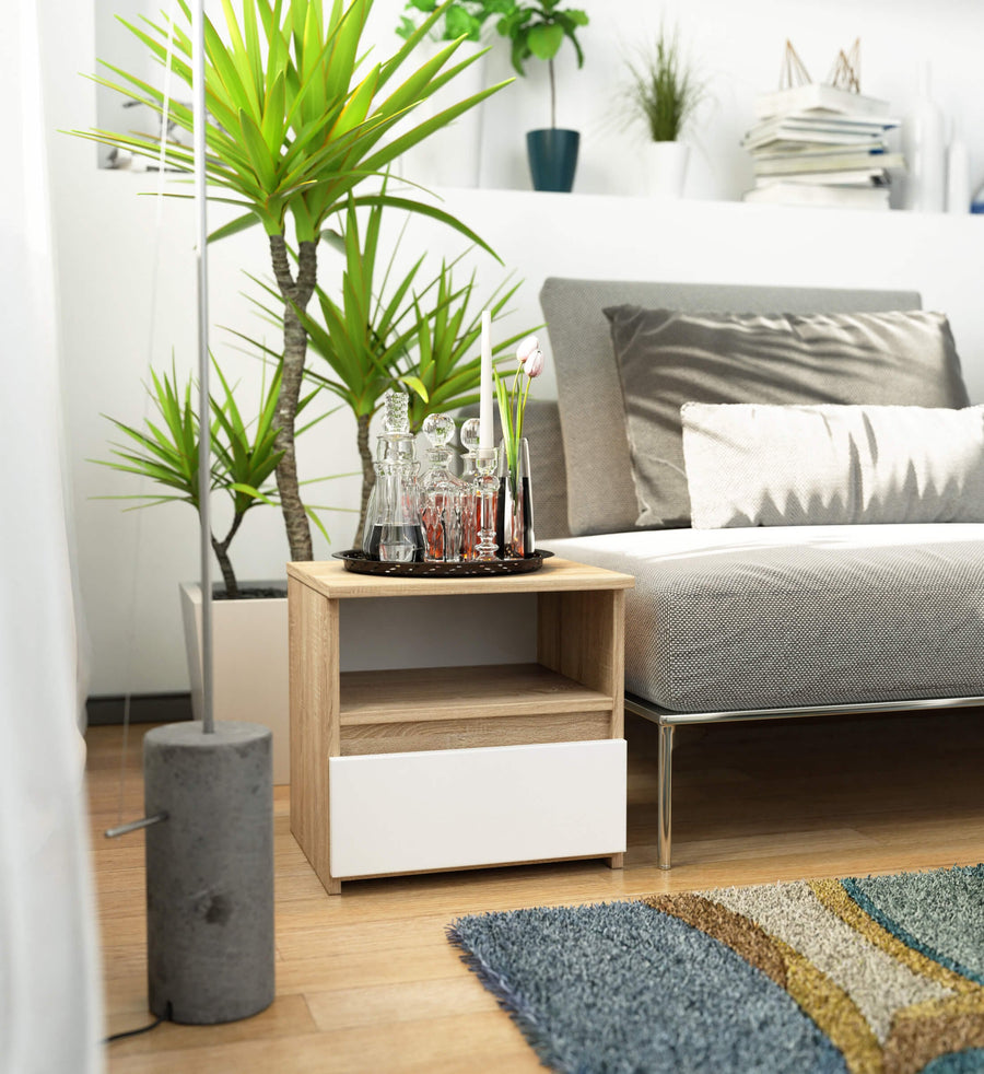 Nachttisch – CLP – Kompaktes Design mit praktischer Schublade für stilvolle Schlafzimmer