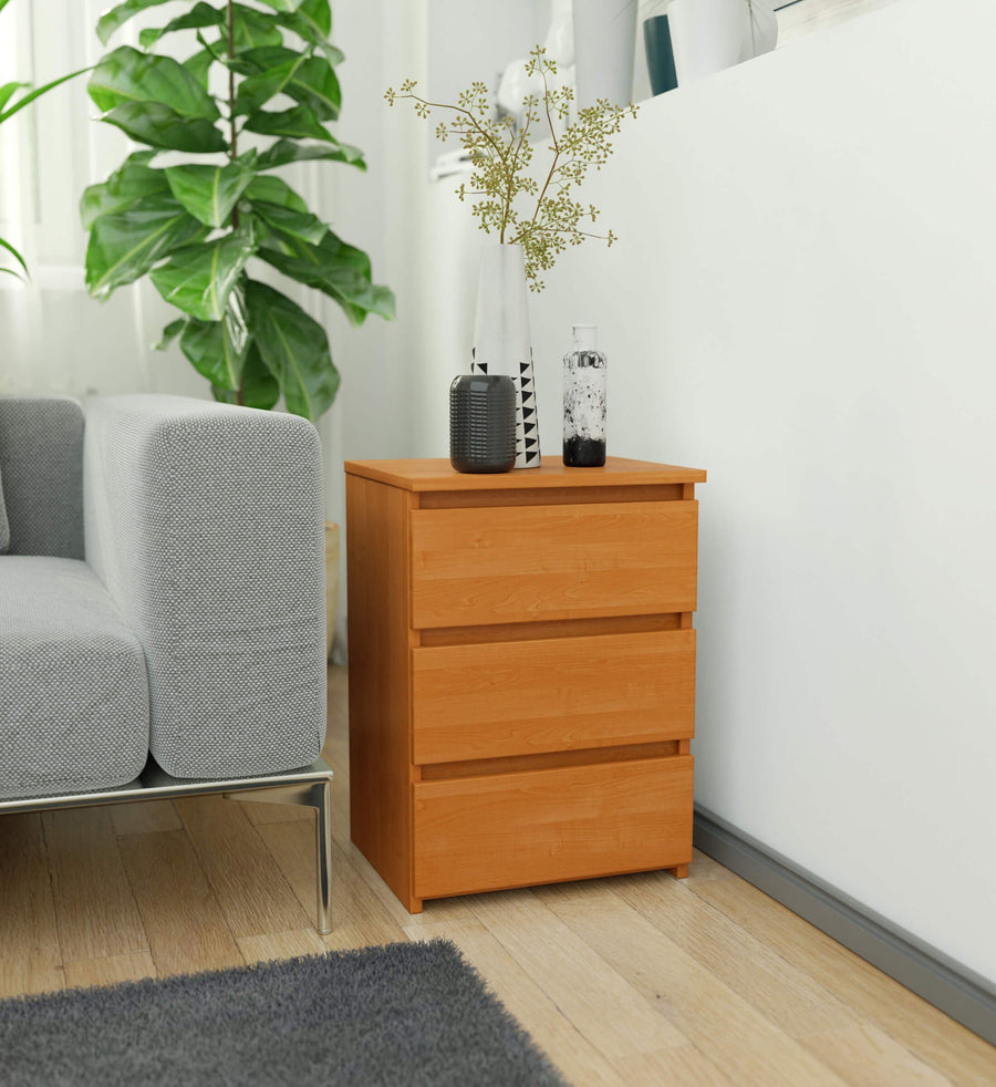 Nachttisch – CLP – Modern mit 3 Schubladen für Schlafzimmer