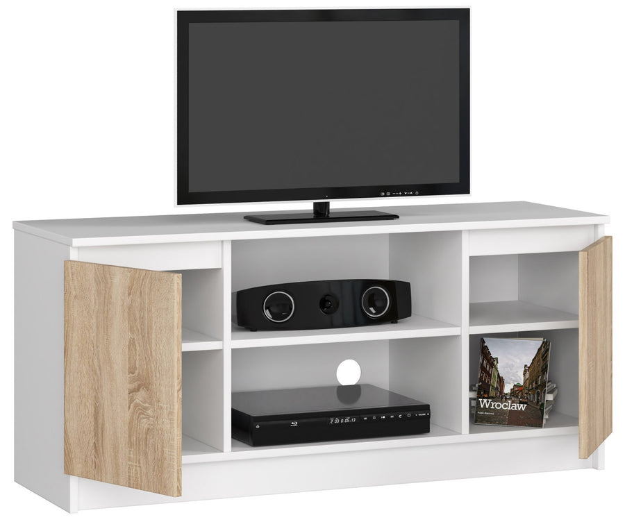 TV-Lowboard – Funktionale Medienaufbewahrung mit Klapptüren