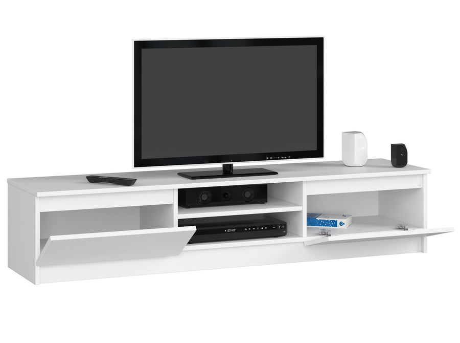 TV-Lowboard – Modernes Lowboard mit 2 Türen und 2 Fächern