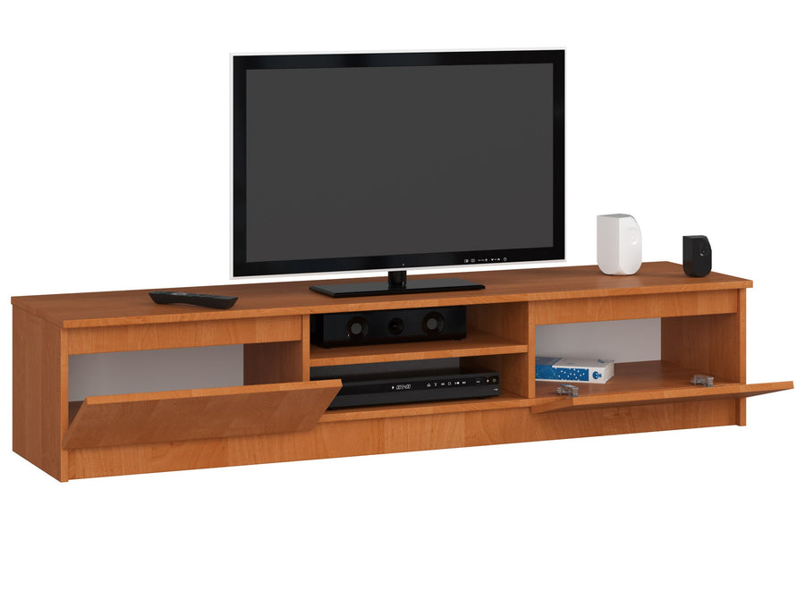 TV-Lowboard – Modernes Lowboard mit 2 Türen und 2 Fächern