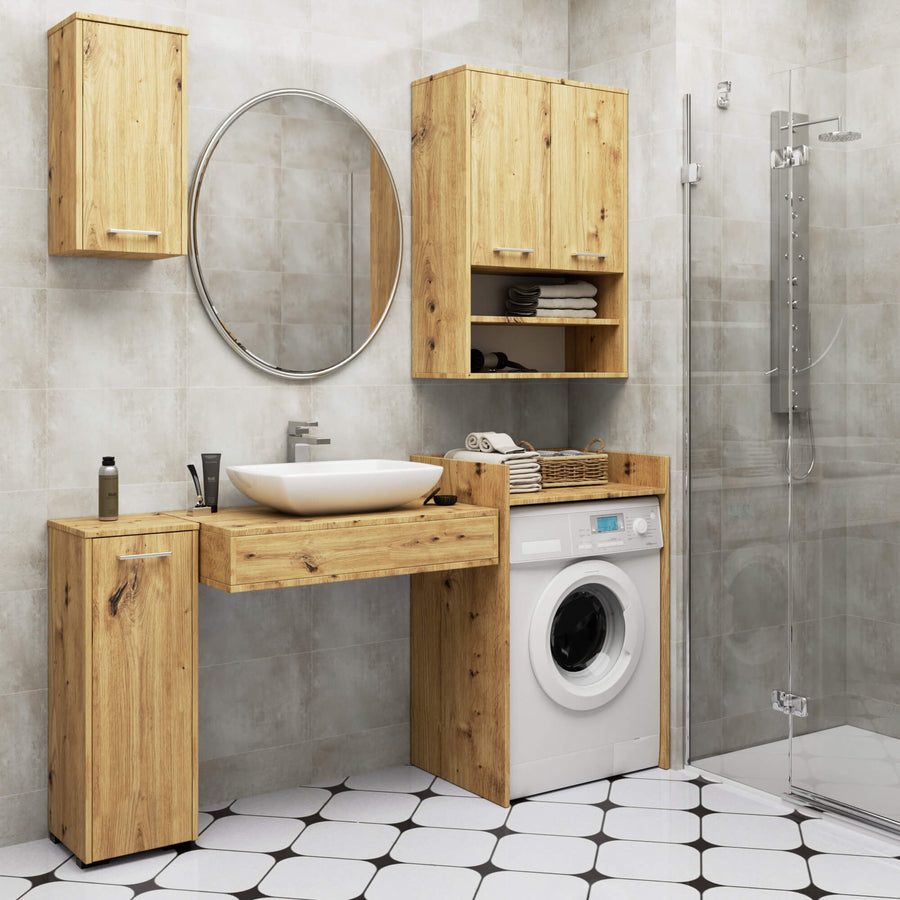 Badezimmerschrank – FIN – Stilvoller Badschrank Stauraum und modernem Design