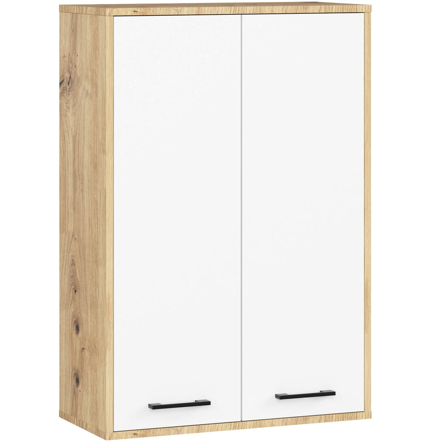 Badezimmerschrank – FIN – Platzsparender Badschrank mit viel Stauraum und modernem Look