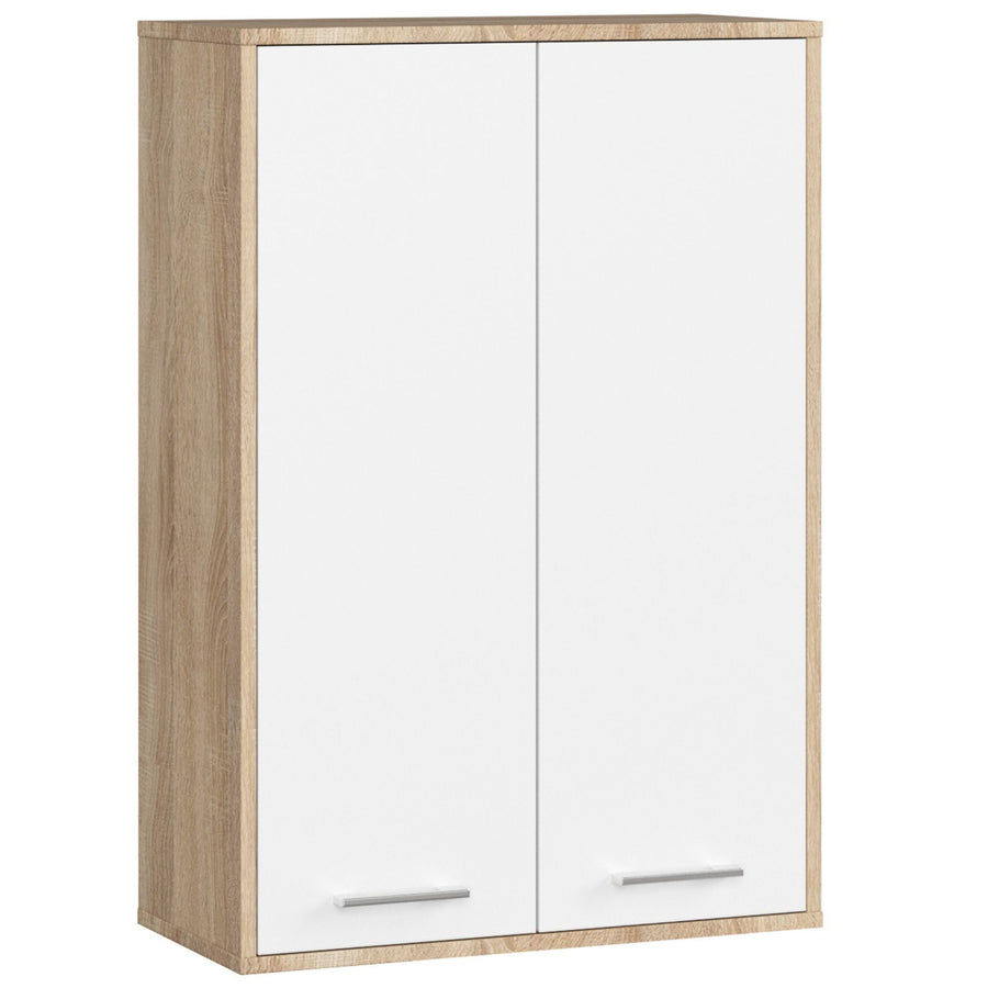 Badezimmerschrank – FIN – Platzsparender Badschrank mit viel Stauraum und modernem Look