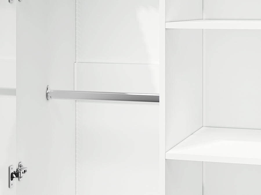 Kleiderschrank – VILLA 01 – Moderne Eleganz mit edler Rillenoptik