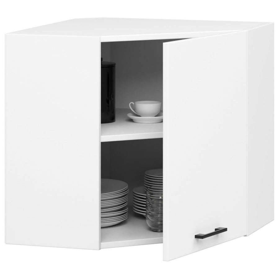 Eckhängeschrank – OLIWIA – W60/60, minimalistisches Design, maximaler Nutzen
