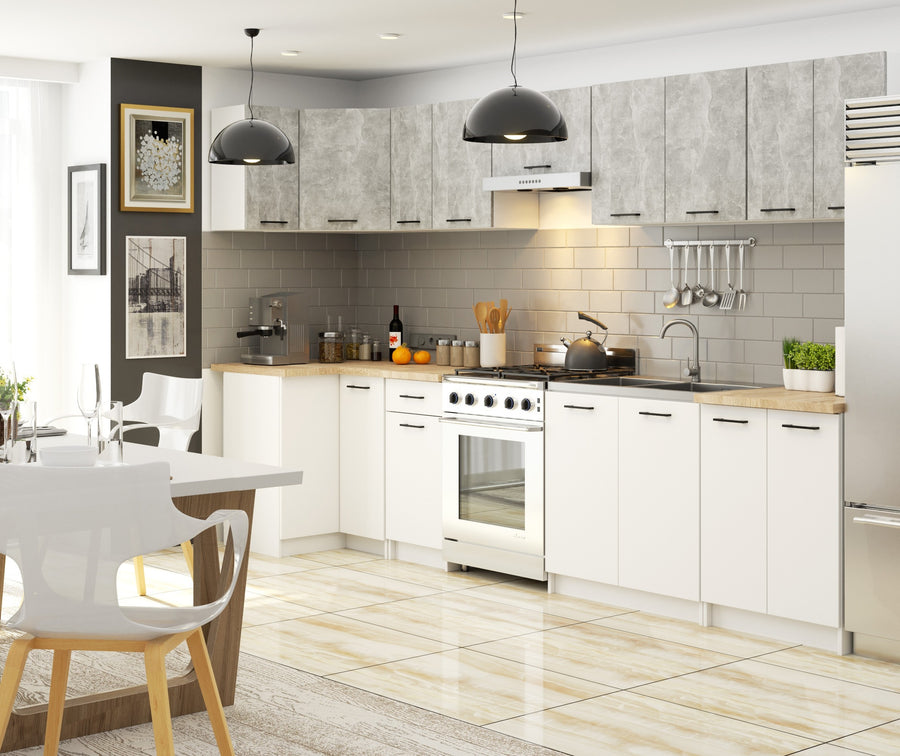 Eckhängeschrank – OLIWIA – W60/60, minimalistisches Design, maximaler Nutzen