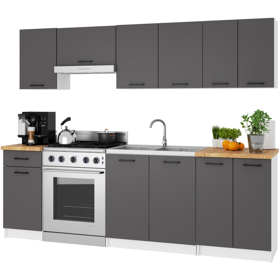 Hängeschrank W50 – OLIWIA – Kompaktes Design für moderne Küchen