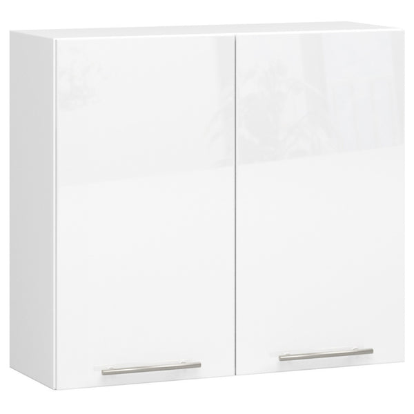Hängeschrank – OLIWIA – W80, Hochglanz trifft zeitlose Eleganz