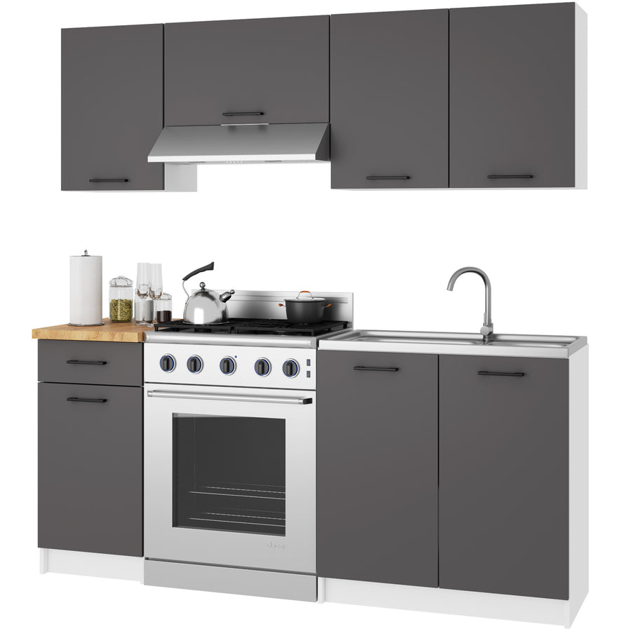 Hängeschrank – OLIWIA – W80, hochwertige Optik für Ihre Küche